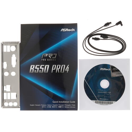Купить Материнская плата ASRock B550 Pro4  1663302. Характеристики, отзывы и цены в Донецке