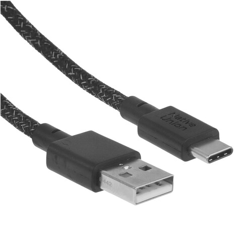 Купить Кабель круглый Native Union USB Type-C - USB 2.0 Type-A черный 3 м  9240515. Характеристики, отзывы и цены в Донецке