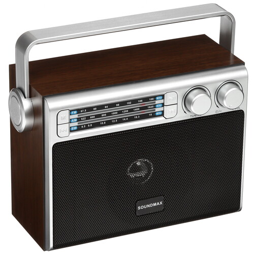Купить Радиоприемник SOUNDMAX SM-RD2122UB черный  9944380. Характеристики, отзывы и цены в Донецке