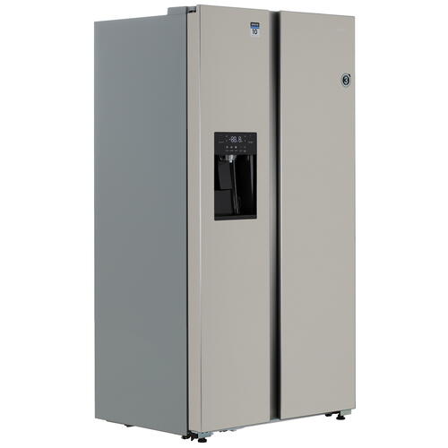 Купить Холодильник Side by Side  DEXP SBS4-57AMA серебристый  9059908. Характеристики, отзывы и цены в Донецке