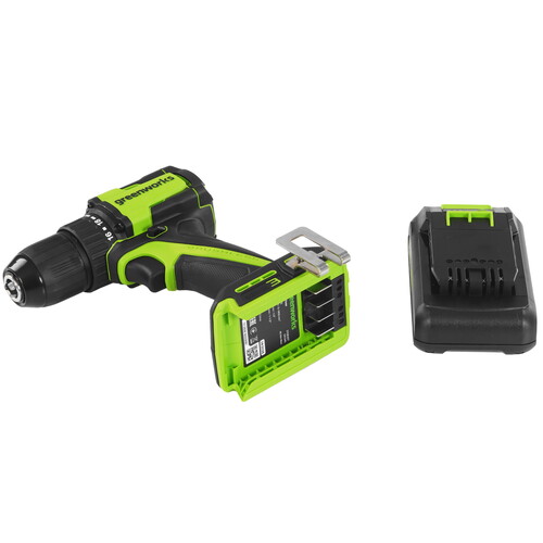 Купить Дрель-шуруповерт Greenworks DD345 24V  9305487. Характеристики, отзывы и цены в Донецке