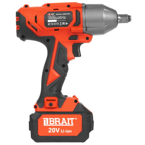 Купить Гайковерт BRAIT BCIW20-4-400PU PRO  9230641. Характеристики, отзывы и цены в Донецке