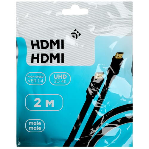 Купить Кабель  DEXP HDMI - HDMI, 2 м  1008284. Характеристики, отзывы и цены в Донецке