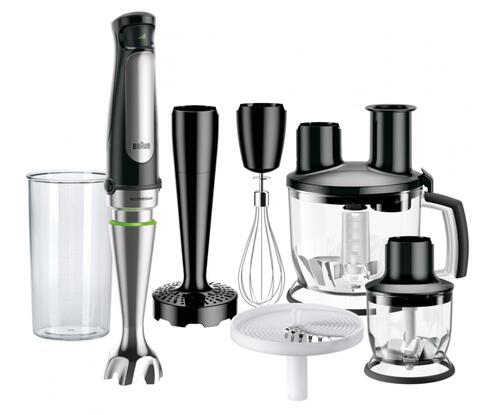 Купить Блендер погружной Braun MQ7087 черный  5319993. Характеристики, отзывы и цены в Донецке