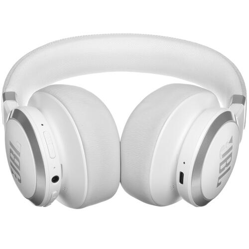 Купить Беспроводные/проводные наушники JBL Live 770NC белый  5448300. Характеристики, отзывы и цены в Донецке