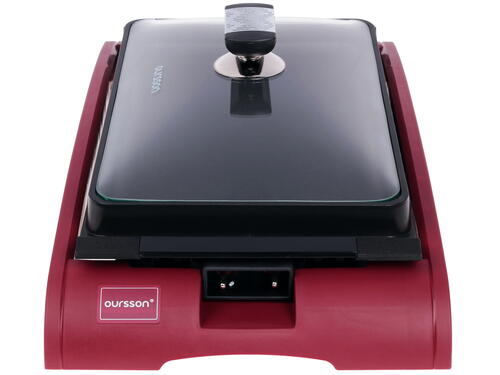 Купить Гриль Oursson EG1510S/DC красный  1001903. Характеристики, отзывы и цены в Донецке