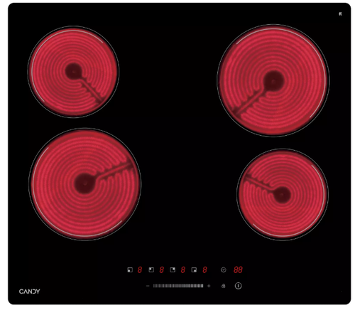 Купить Электрическая варочная поверхность Candy CHXC64TNB  9240360. Характеристики, отзывы и цены в Донецке