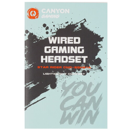 Купить Проводные наушники Canyon Star Raider GH-1A черный 2019  9134171. Характеристики, отзывы и цены в Донецке