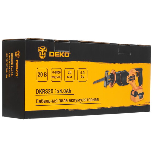 Купить Сабельная пила DEKO DKRS20  9229349. Характеристики, отзывы и цены в Донецке