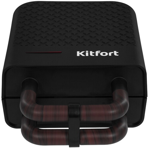 Купить Вафельница Kitfort КТ-3652 черный  9287553. Характеристики, отзывы и цены в Донецке