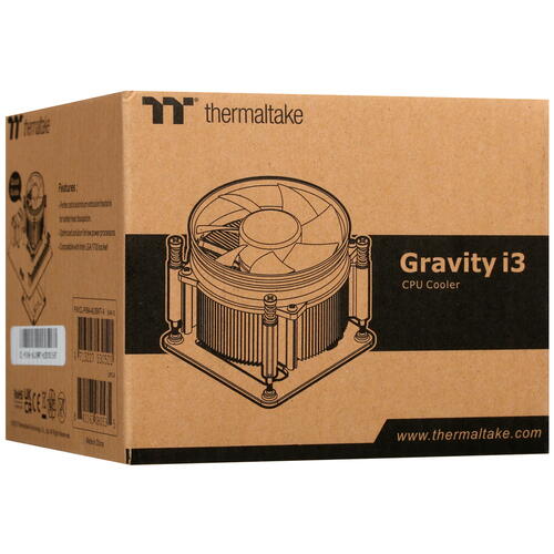 Купить Кулер для процессора Thermaltake Gravity i3 [CL-P094-AL09WT-A]  5006452. Характеристики, отзывы и цены в Донецке