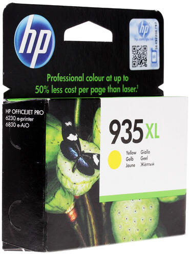 Купить Картридж HP 935XL (C2P26AE) желтый  1007868. Характеристики, отзывы и цены в Донецке