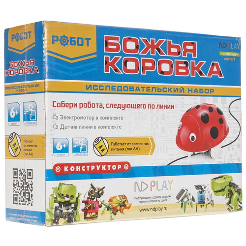 Купить Конструктор ND Play Робот - божья коровка  9120438. Характеристики, отзывы и цены в Донецке