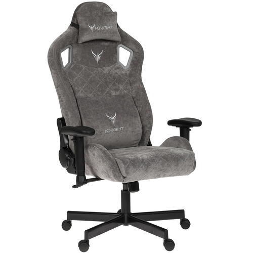 Купить Кресло игровое Knight Outrider Light-19 серый  5420836. Характеристики, отзывы и цены в Донецке