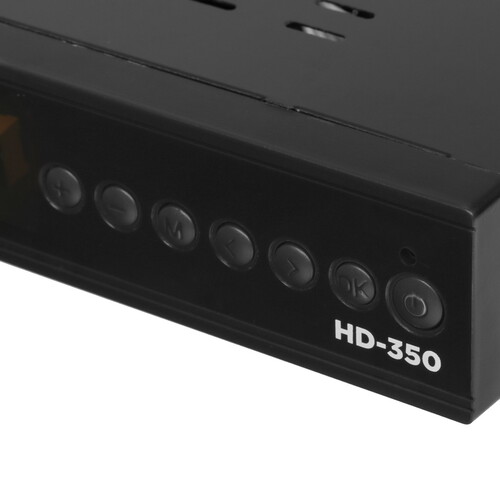 Купить Приставка для цифрового ТВ Сигнал HD-350 черный  5469898. Характеристики, отзывы и цены в Донецке