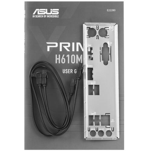 Купить Материнская плата ASUS PRIME H610M-R-SI  5438023. Характеристики, отзывы и цены в Донецке