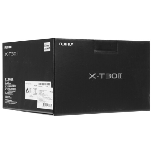 Купить Беззеркальный фотоаппарат Fujifilm X-T30 II Body серебристый  5081942. Характеристики, отзывы и цены в Донецке