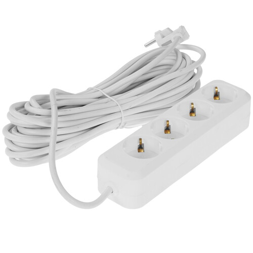 Купить Удлинитель TDM ELECTRIC Народный SQ1303-1409 белый  9277146. Характеристики, отзывы и цены в Донецке