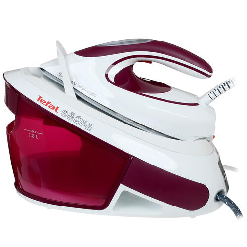 Купить Парогенератор Tefal Express Anti-Calc SV8054E0 бордовый  1353704. Характеристики, отзывы и цены в Донецке