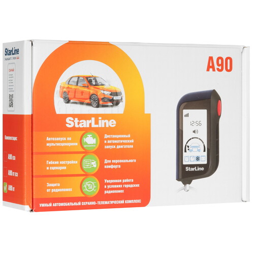 Купить Автосигнализация StarLine A90 BT  9157007. Характеристики, отзывы и цены в Донецке