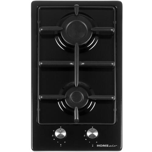 Купить Газовая варочная поверхность HOMSair HGE323GCBK  8185451. Характеристики, отзывы и цены в Донецке