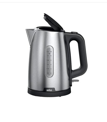 Купить Электрочайник Braun WK1500BK черный  5630264. Характеристики, отзывы и цены в Донецке