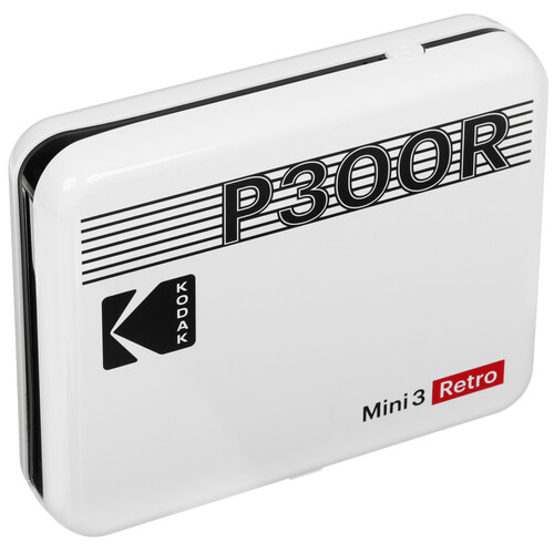 Купить Компактный фотопринтер Kodak Mini 3 Retro белый  5469368. Характеристики, отзывы и цены в Донецке