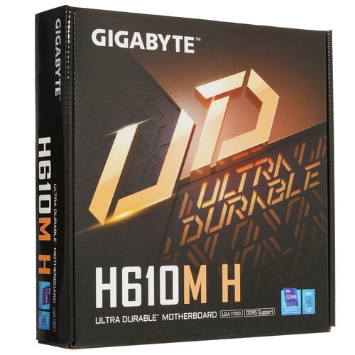 Купить Материнская плата GIGABYTE H610M H  5412339. Характеристики, отзывы и цены в Донецке