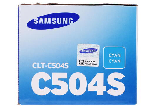 Купить Картридж лазерный Samsung CLT-C504S голубой, с чипом  0158352. Характеристики, отзывы и цены в Донецке