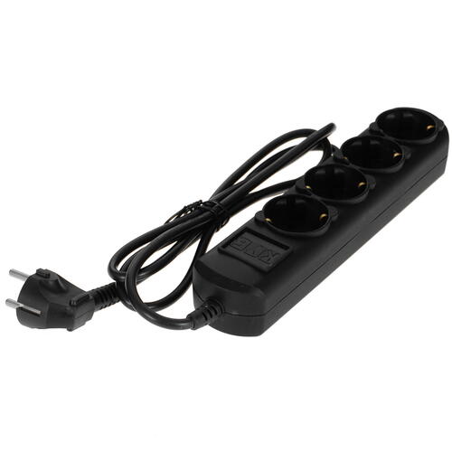 Купить Удлинитель Power Cube PC-2B-1.5M черный  5091602. Характеристики, отзывы и цены в Донецке
