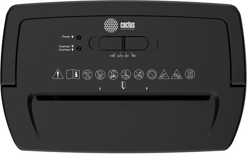 Купить Уничтожитель бумаг Cactus CS-SH-12-21-5X20  9073812. Характеристики, отзывы и цены в Донецке