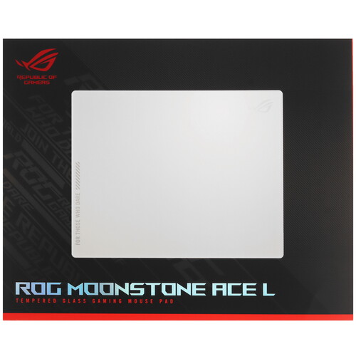 Купить Коврик ASUS ROG NH04 MoonStone Ace L (L) белый  5613452. Характеристики, отзывы и цены в Донецке