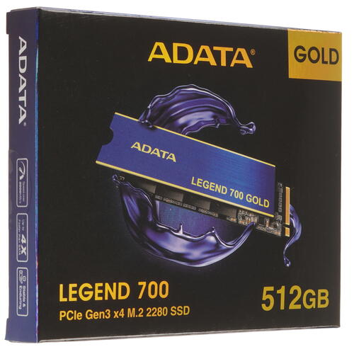Купить 512 ГБ M.2 NVMe накопитель ADATA LEGEND 700 GOLD [SLEG-700G-512GCS-S48]  5449361. Характеристики, отзывы и цены в Донецке