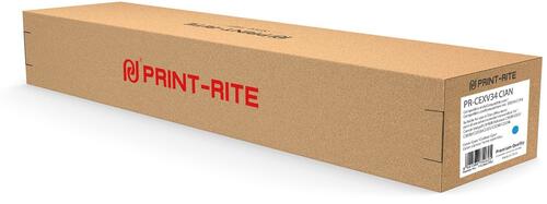 Купить Картридж лазерный Print-Rite C-EXV34 голубой  9934137. Характеристики, отзывы и цены в Донецке