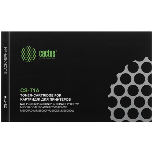 Купить Картридж лазерный Cactus CS-T1A черный, с чипом  9065507. Характеристики, отзывы и цены в Донецке