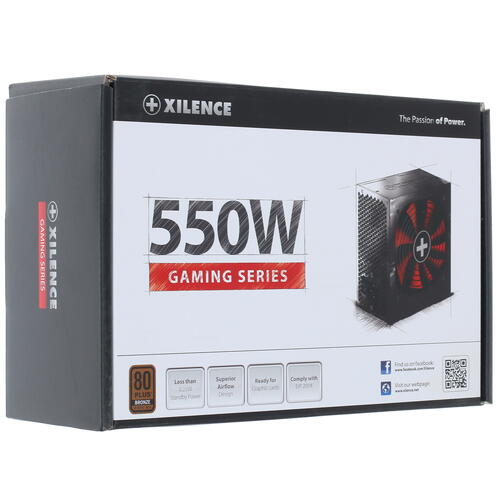 Купить Блок питания Xilence Gaming series XN215 550W  1283557. Характеристики, отзывы и цены в Донецке
