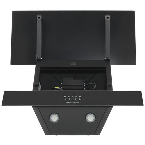 Купить Вытяжка наклонная KRONA ERICA 600 black PB черный/черный  1611856. Характеристики, отзывы и цены в Донецке