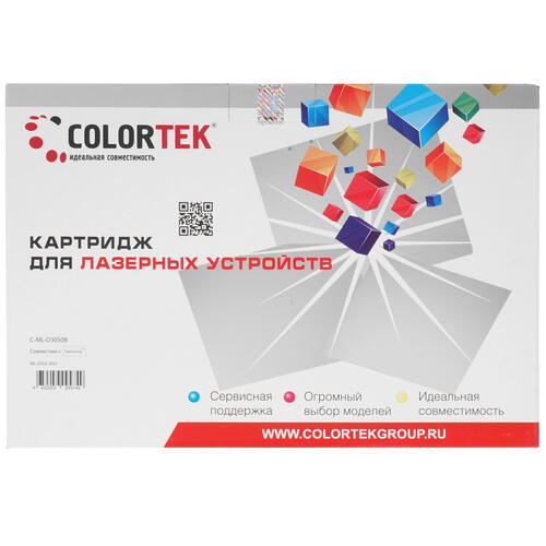 Купить Картридж лазерный Colortek ML-D3050B черный  5367274. Характеристики, отзывы и цены в Донецке