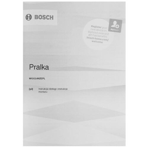 Купить Стиральная машина Bosch WGG144ZEPL белый  9299174. Характеристики, отзывы и цены в Донецке
