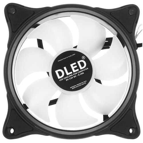 Купить Вентилятор DLED V3 [10395] черный  9174979. Характеристики, отзывы и цены в Донецке