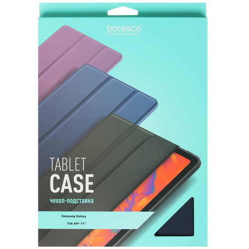 Купить Чехол-книжка BoraSCO для Samsung Galaxy Tab A9+ синий  5601859. Характеристики, отзывы и цены в Донецке