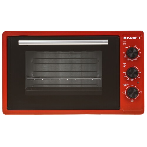 Купить Мини-печь Kraft KN-MO 3900 FR красный  9265943. Характеристики, отзывы и цены в Донецке