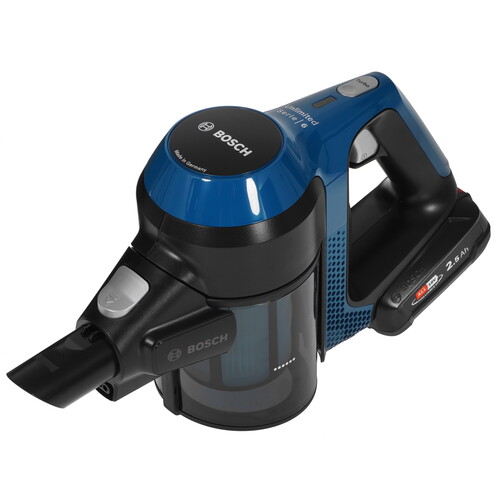 Купить Пылесос вертикальный   BOSCH BBS611LAG POWER FOR ALL 18V синий  5354378. Характеристики, отзывы и цены в Донецке