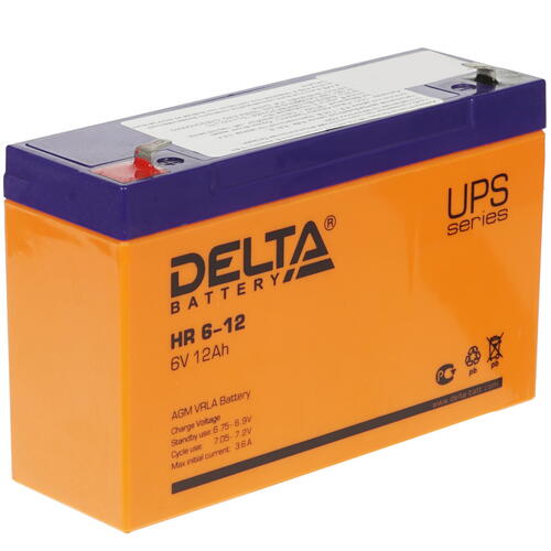 Купить Аккумуляторная батарея для ИБП Delta HR 6-12  1184919. Характеристики, отзывы и цены в Донецке
