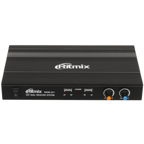 Купить Микрофонный комплект Ritmix RWM-221 черный  5096165. Характеристики, отзывы и цены в Донецке
