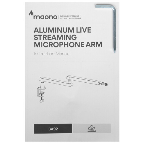 Купить Микрофонная стойка Maono BA92  5482569. Характеристики, отзывы и цены в Донецке