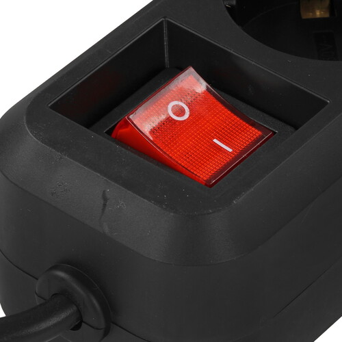 Купить Удлинитель TDM ELECTRIC Народный SQ1303-1128 черный  9277226. Характеристики, отзывы и цены в Донецке