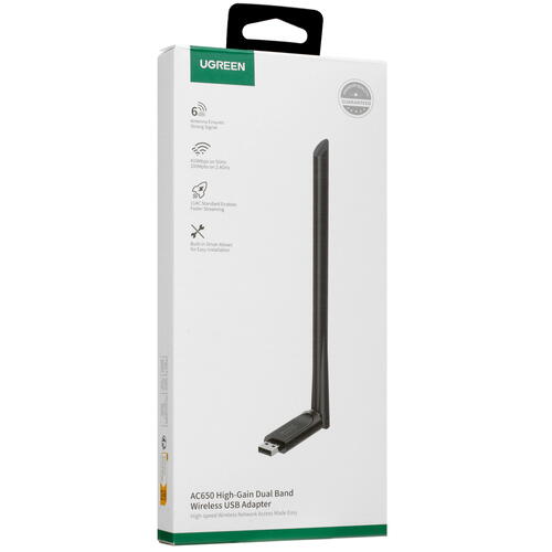 Купить Wi-Fi адаптер UGREEN CM496  5414489. Характеристики, отзывы и цены в Донецке