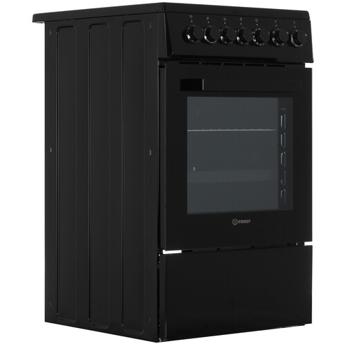 Купить Электрическая плита Indesit ISV5F1HB черный  9306996. Характеристики, отзывы и цены в Донецке
