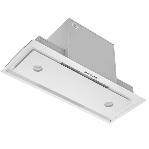 Купить Вытяжка полновстраиваемая Akpo WK-6 Neva glass 80 серебристый/белый  5354592. Характеристики, отзывы и цены в Донецке